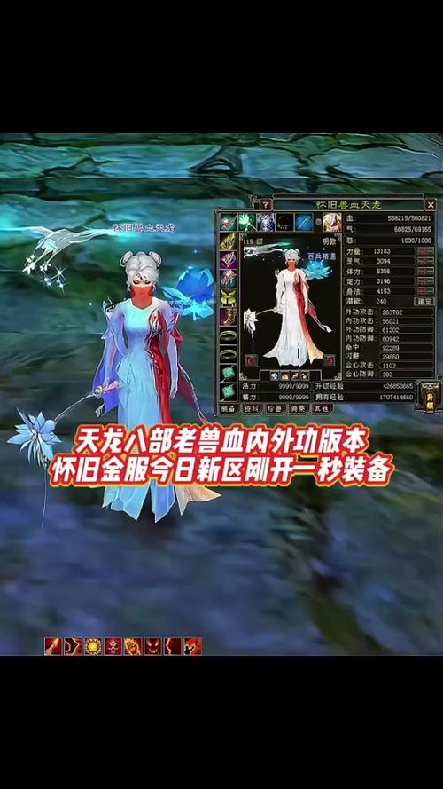 天龙私服是什么？探索未授权天龙八部私人服务器的兴起与问题